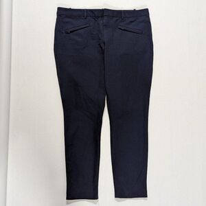 Gap Normcore Plus Size 18 R True Navy Blue Skinny Ankle Pants Workwear Preppy